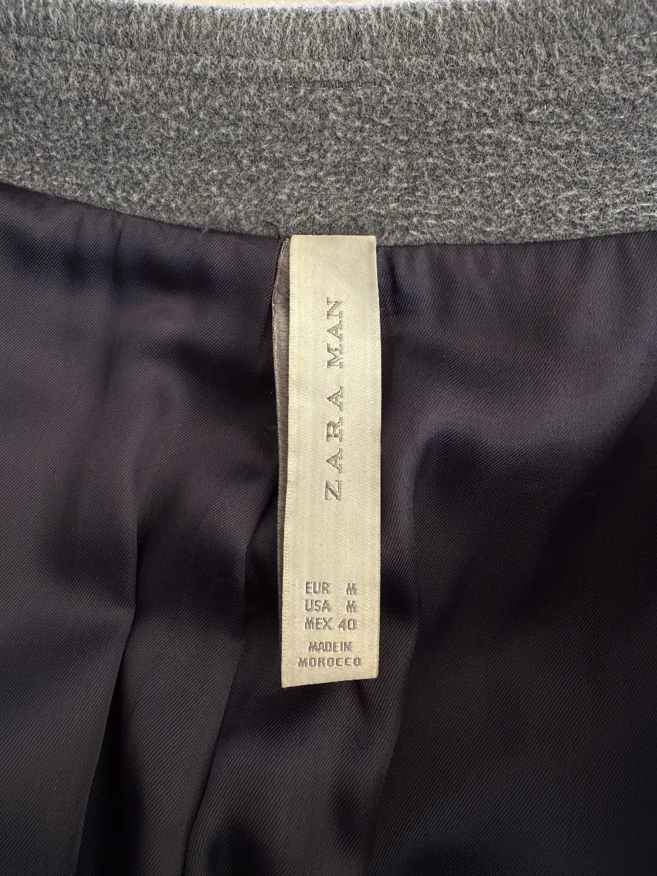 Tapado Zara Man - Vista 6