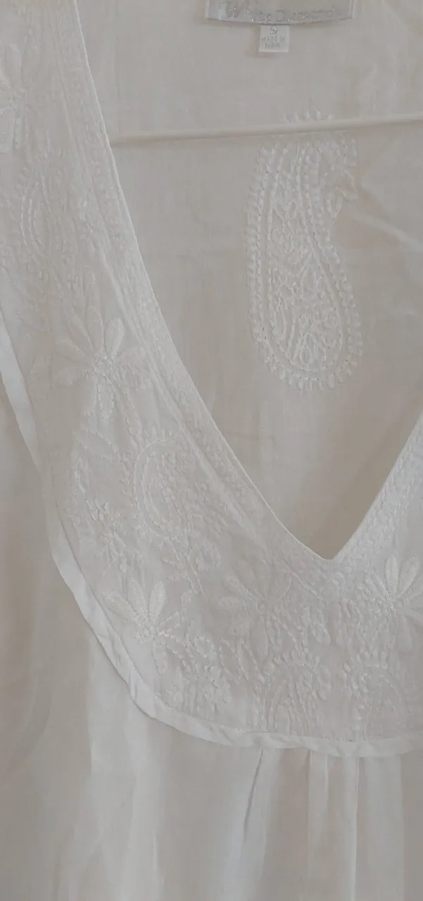 Blusa White diamonds - Vista 2