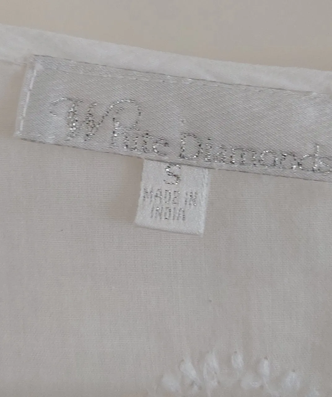 Blusa White diamonds - Vista 6