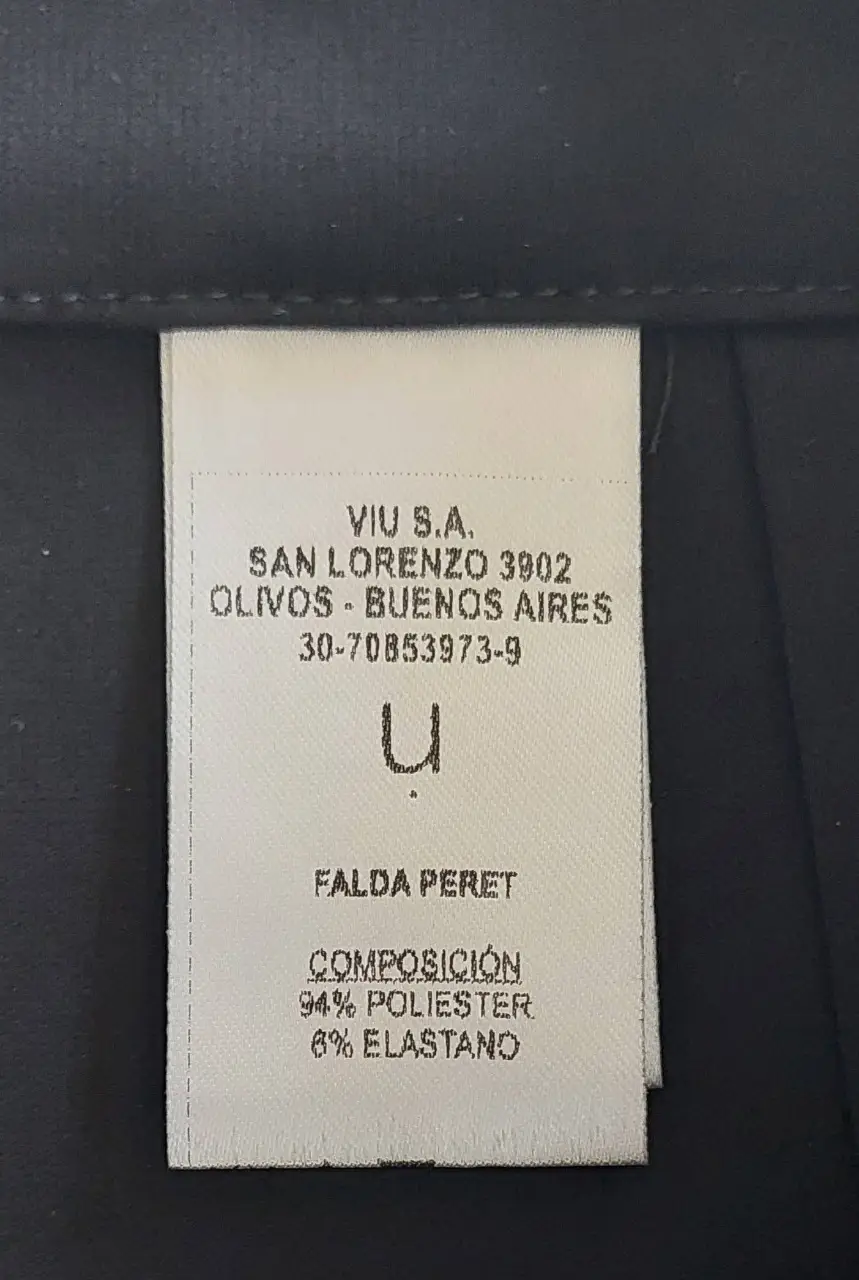 Minifalda Uma - Vista 5