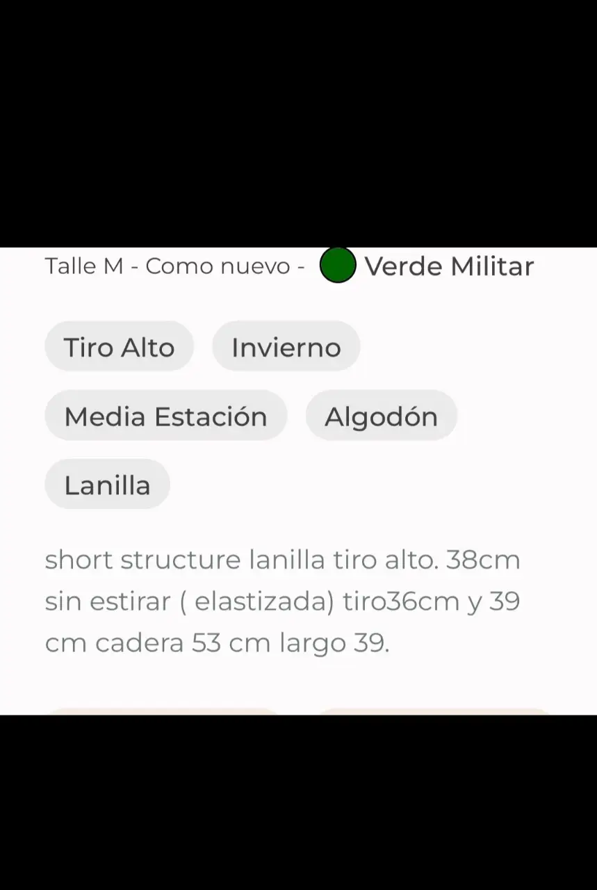 Short de jean Structure - Vista 5