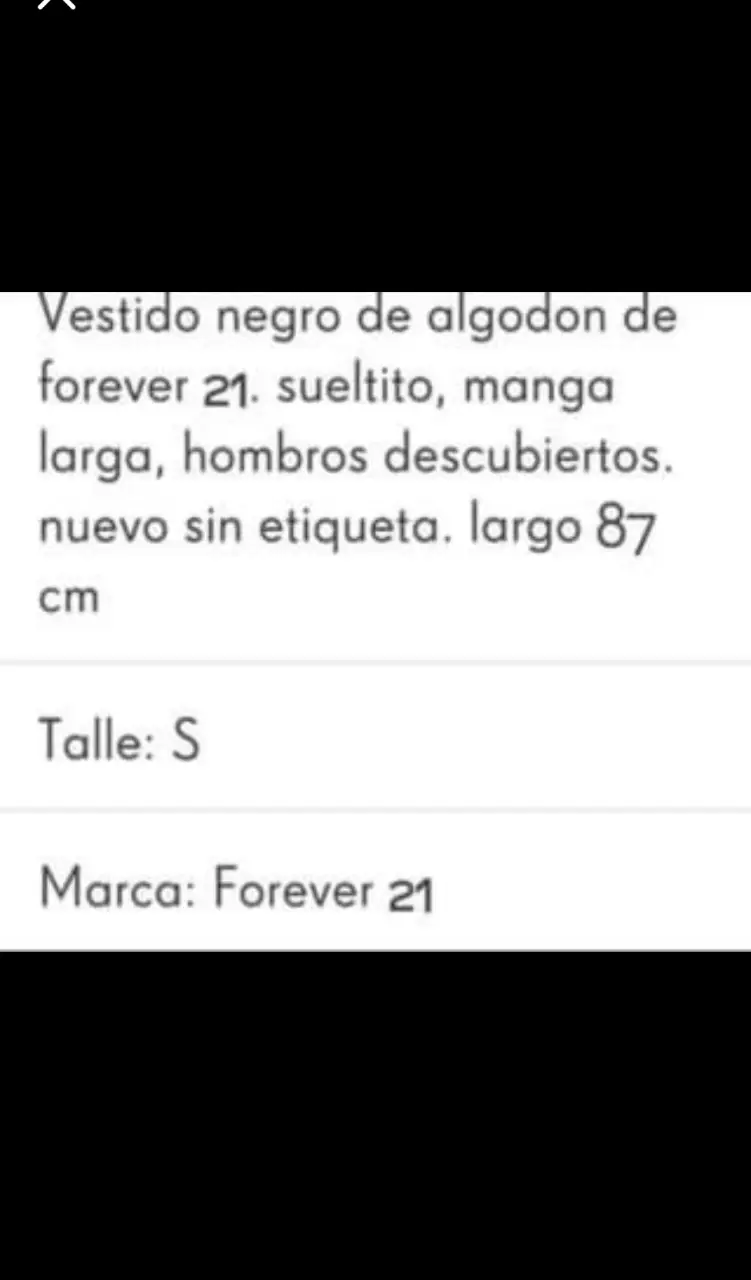 Vestido Forever 21 - Vista 4