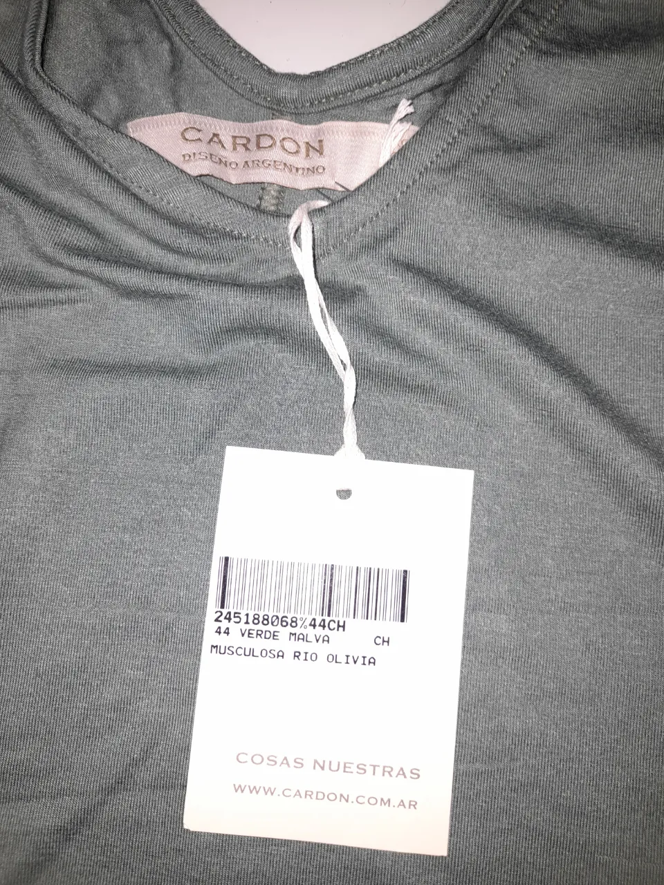 Musculosa Cardon - Vista 2