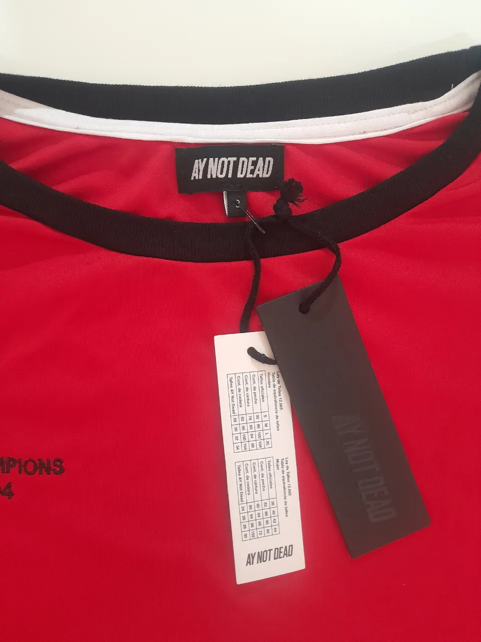 Remera Ay Not Dead - Vista 3