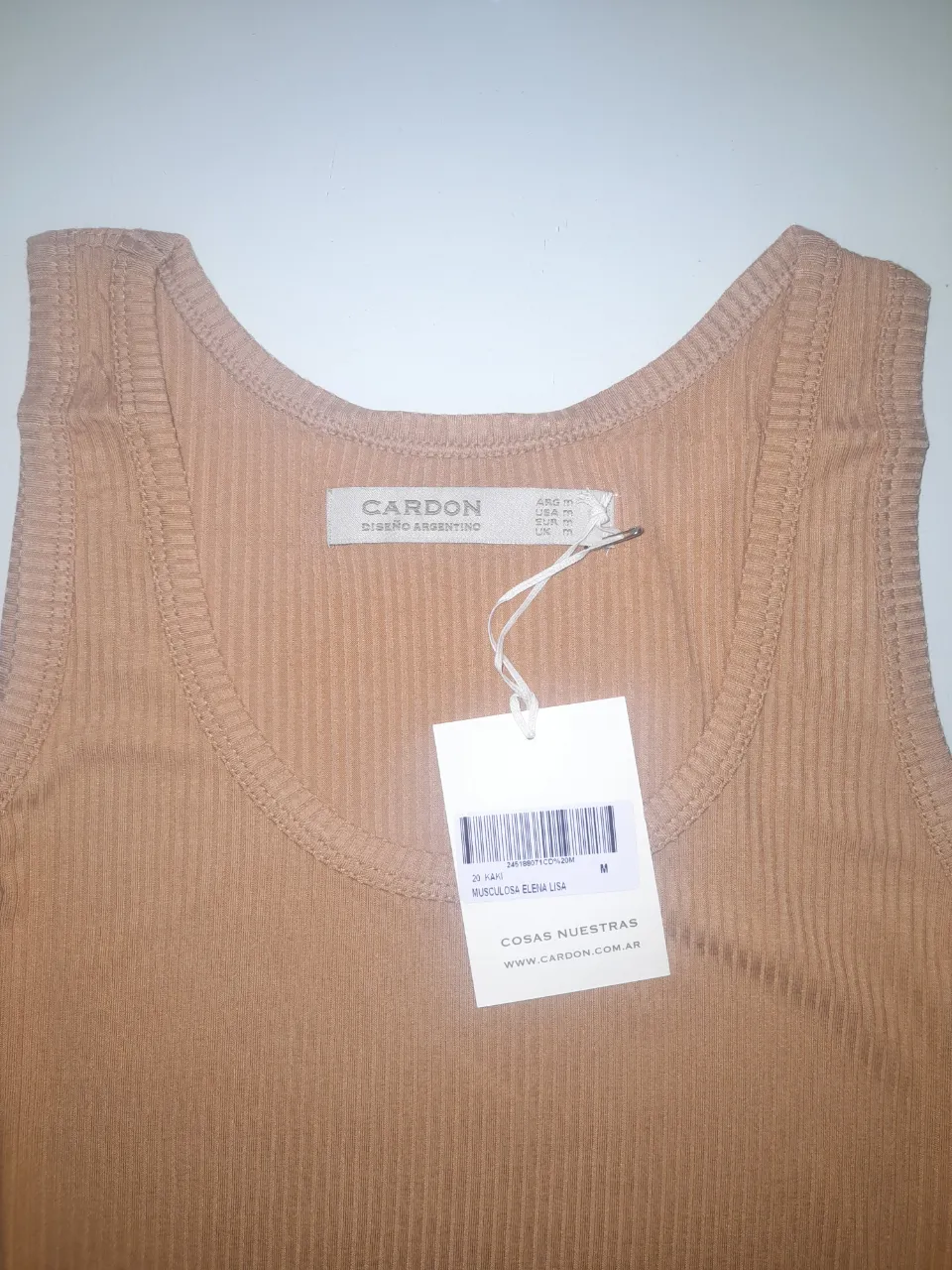 Musculosa Cardon - Vista 3