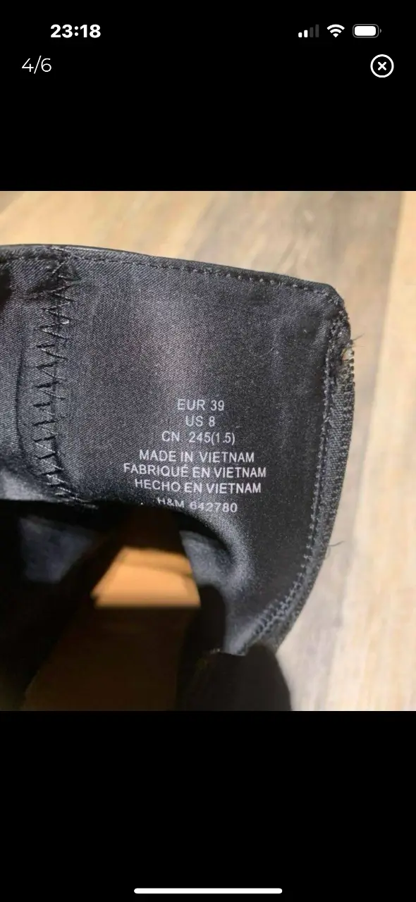 Botines H&M - Vista 4