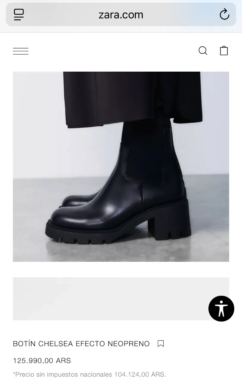 Botines Zara - Vista 3