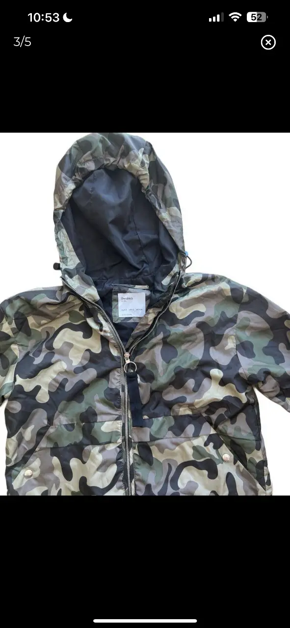 Campera Bershka - Vista 3