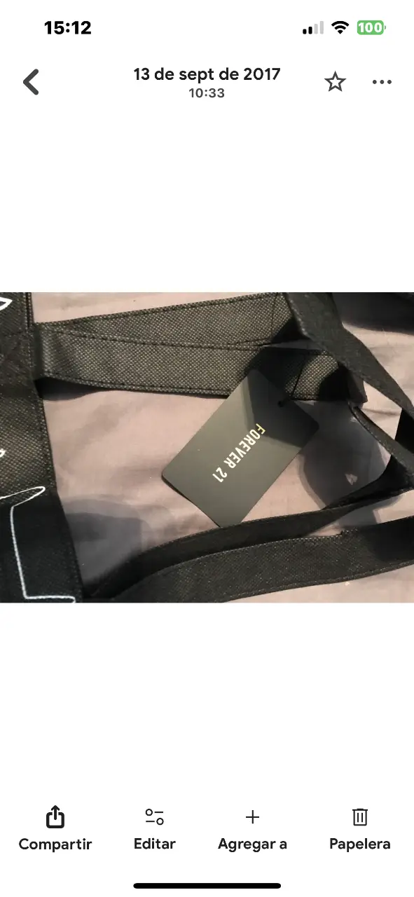 Tote bag Forever 21 - Vista 3