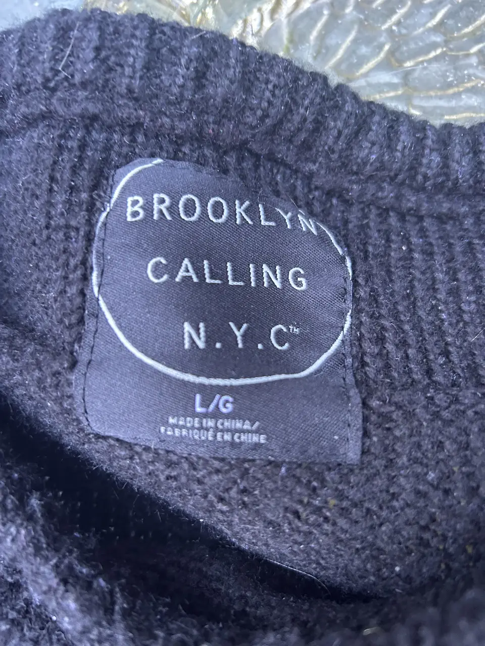Sweater Brooklyn Calling - Vista 4