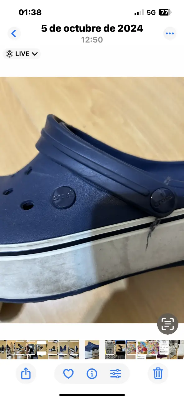 Zuecos Crocs - Vista 3