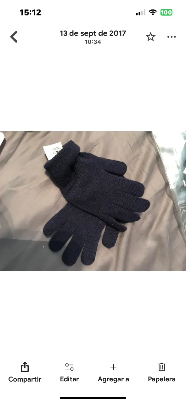 Guantes H&M - Vista 2