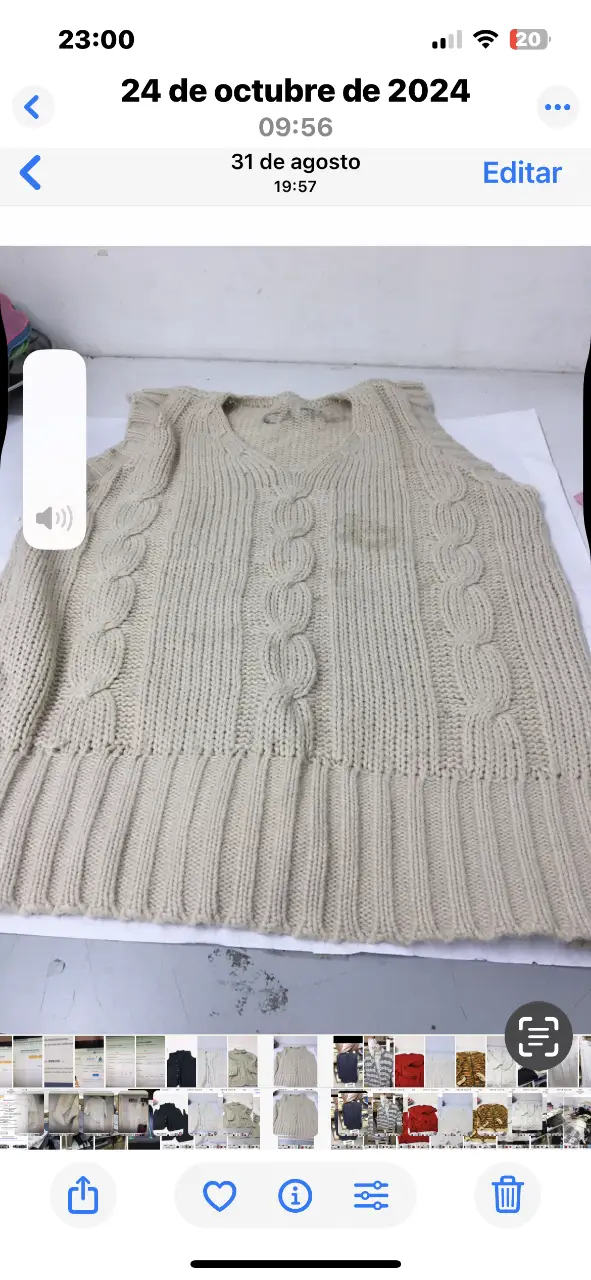 Chalecos tejido de lana, ideal para usar sobre una camisa o remera. El precio es por cada uno por toods $7000 cada uno 