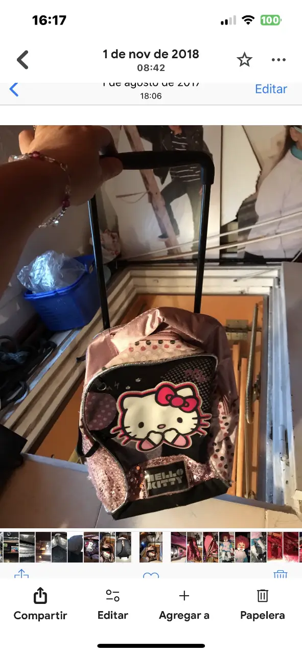 Mochila Hello Kitty - Vista 2