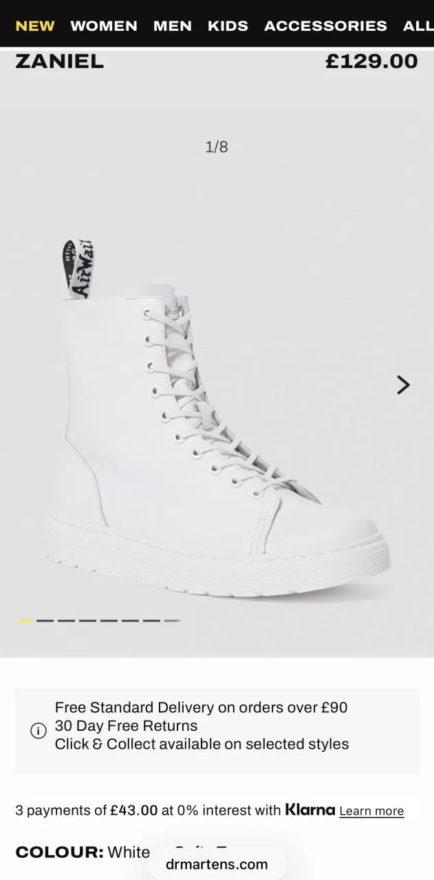 Borcegos Dr. Martens - Vista 7