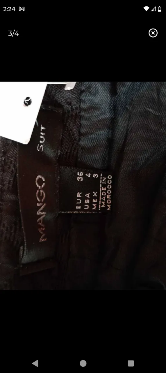 Pollera Mango - Vista 3