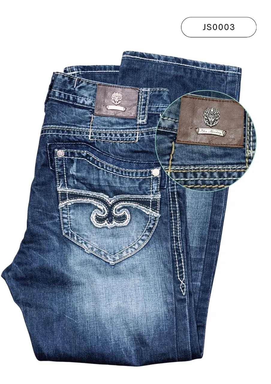 Jean Blue monkey - Vista 4