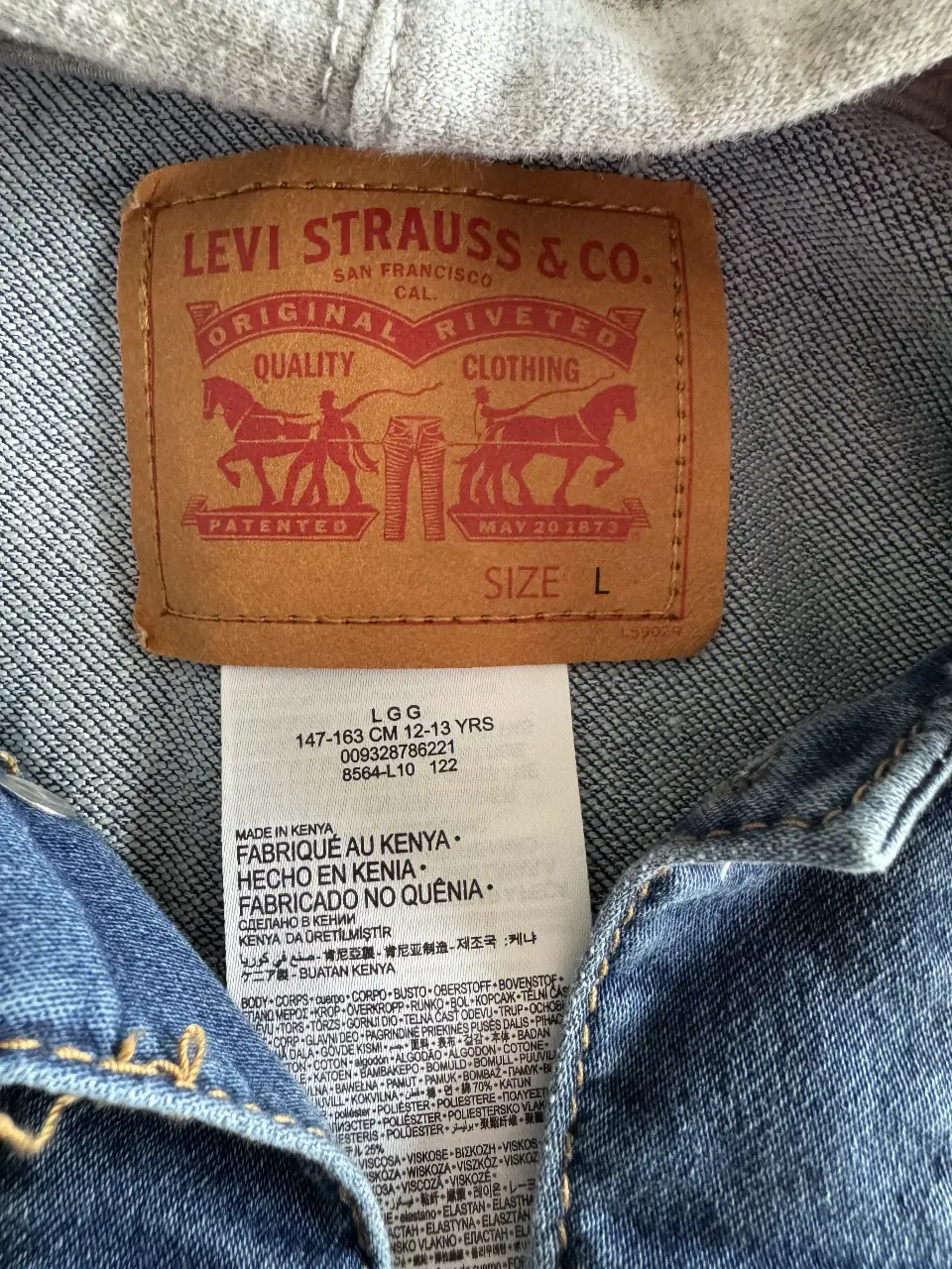Campera de jean Levi Strauss & Co. - Vista 3