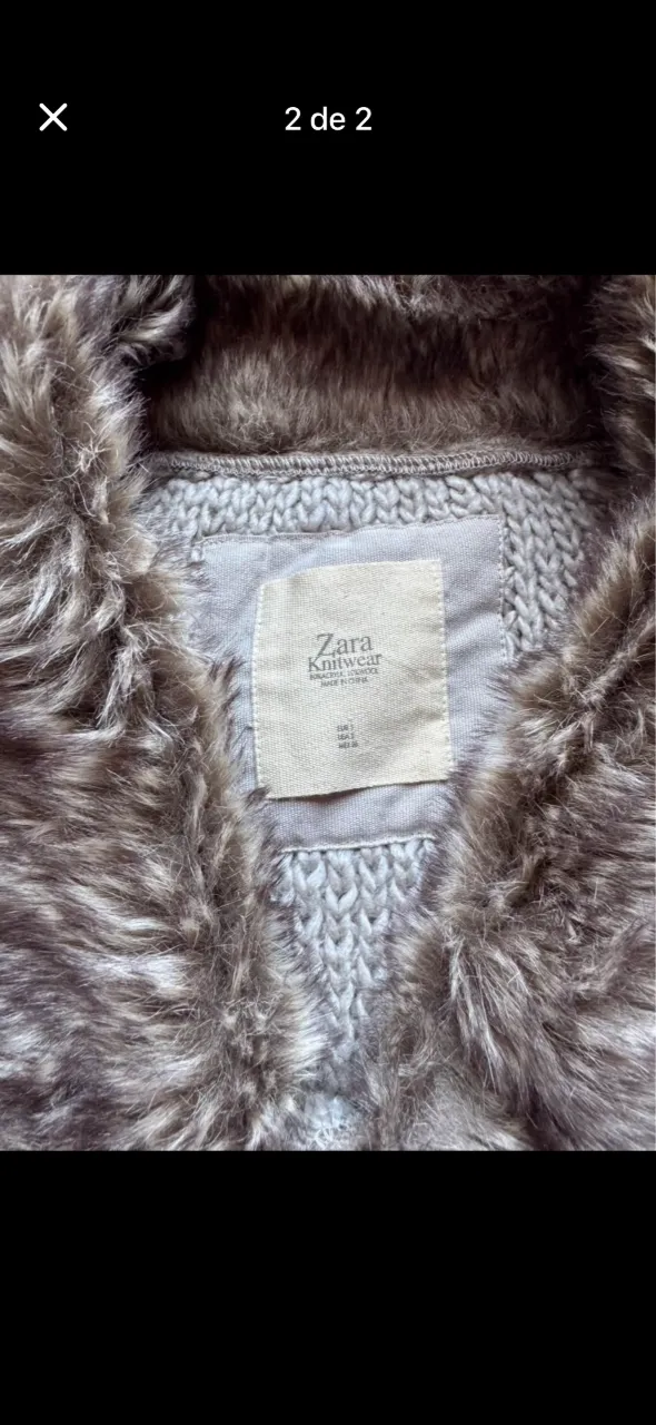 Chaleco Zara - Vista 2