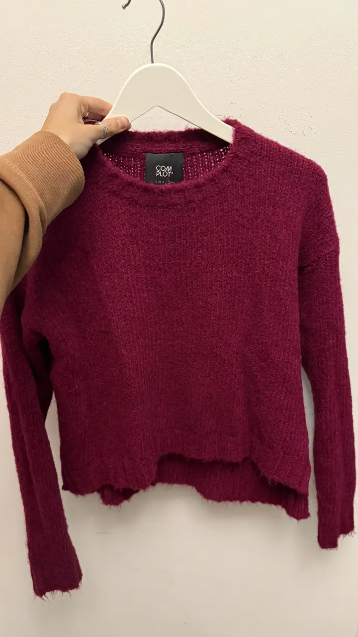 Sweater COM PLOT - Vista 2