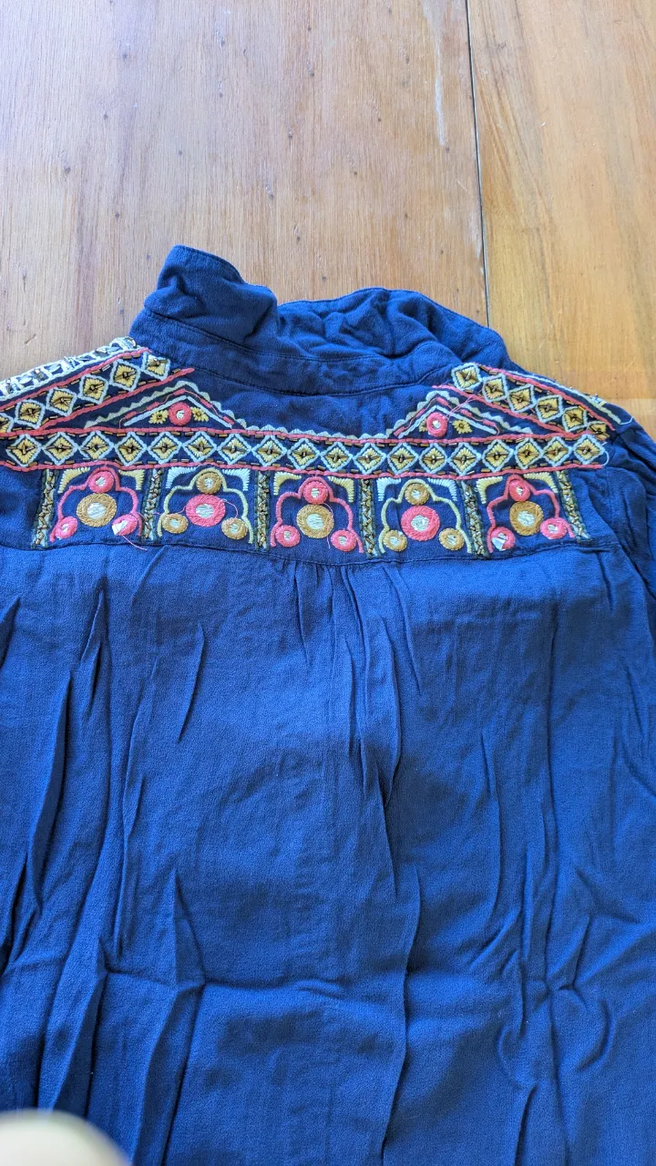 Camisa Azul - Vista 2