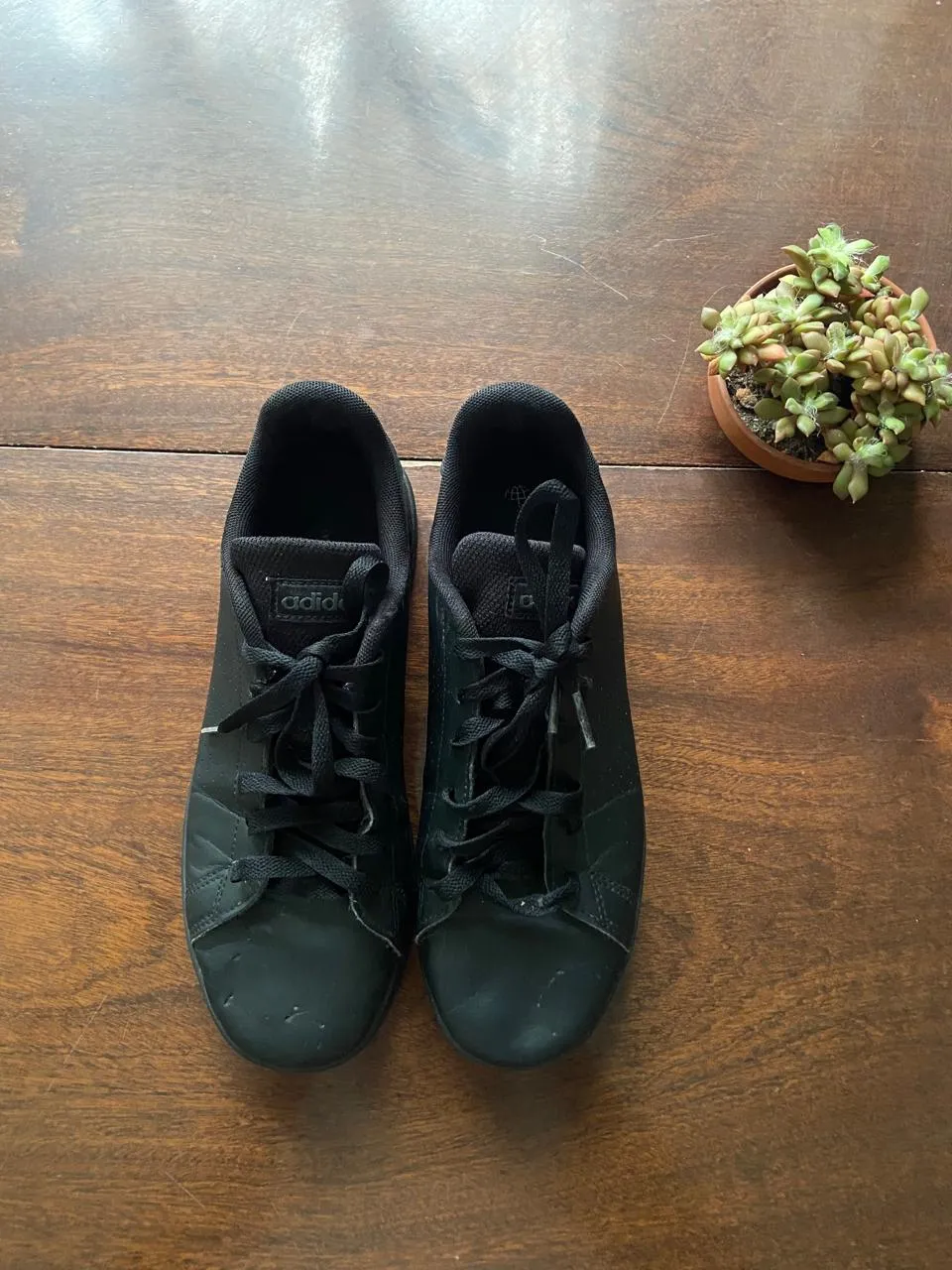 Zapatillas urbanas negras, ideales para el día a día. Un clásico que combina con todo.
