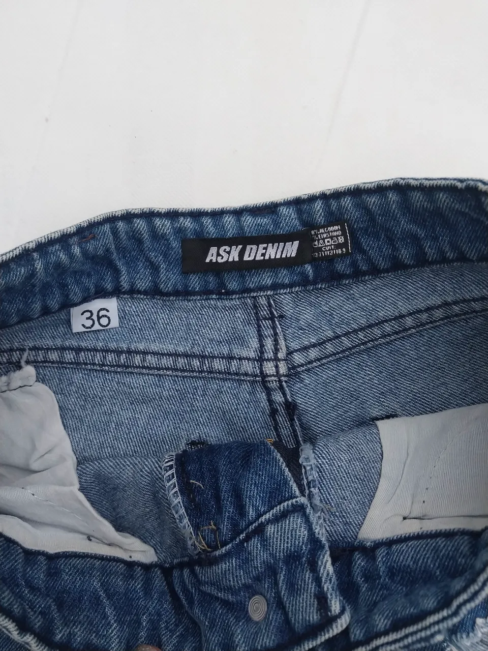 Short Ask denim - Vista 2