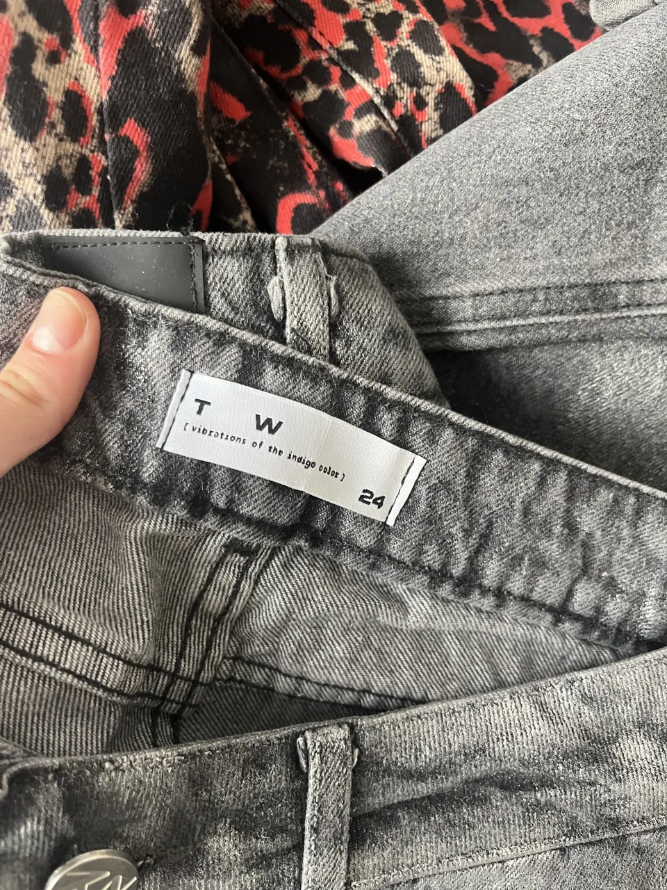 Jean Top white - Vista 2