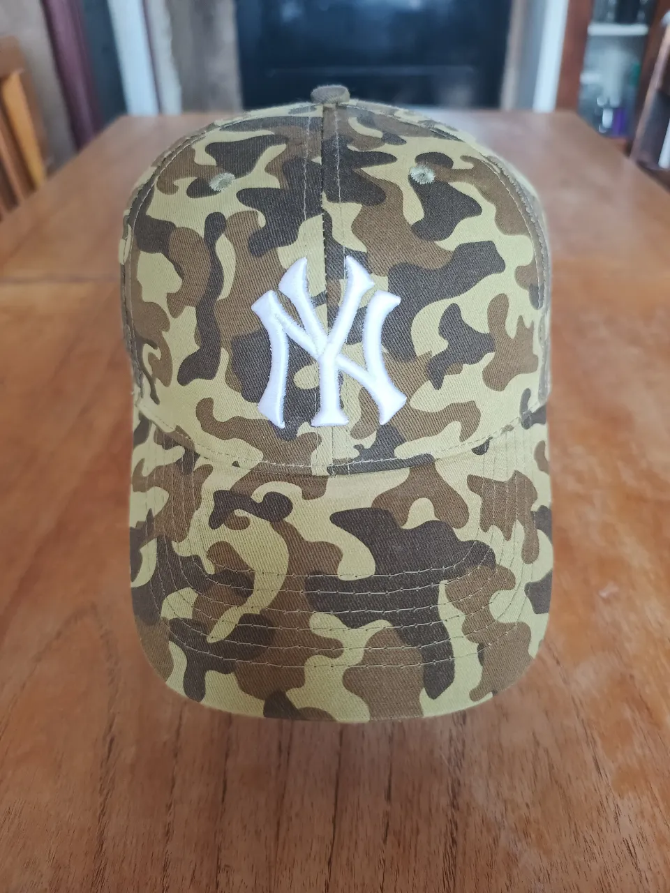 Gorra New York Yankees Camuflada Budweiser Vintage ( Snapback )