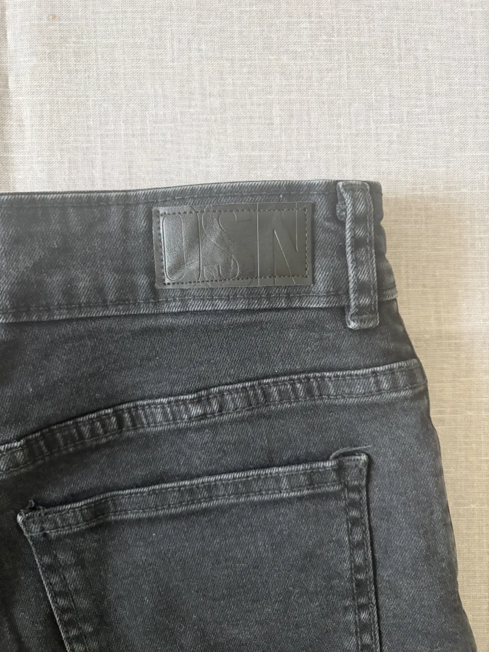 Short Osaina denim - Vista 3