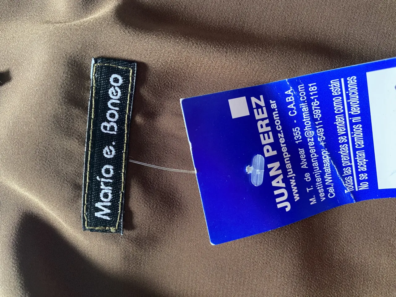 Vestido María e. boneo - Vista 4