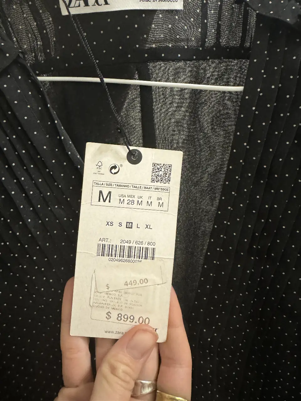 Vestido Zara - Vista 4