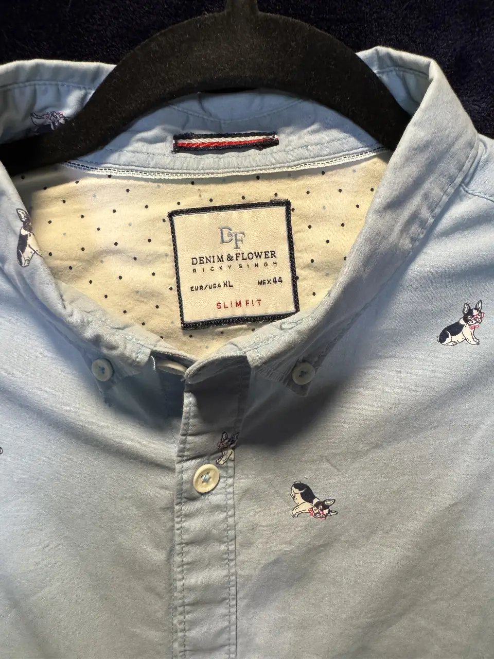 Camisa Denim & flowers - Vista 2