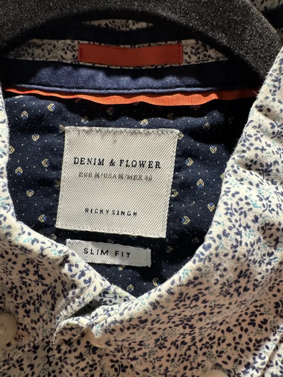 Camisa Denim & flowers - Vista 2