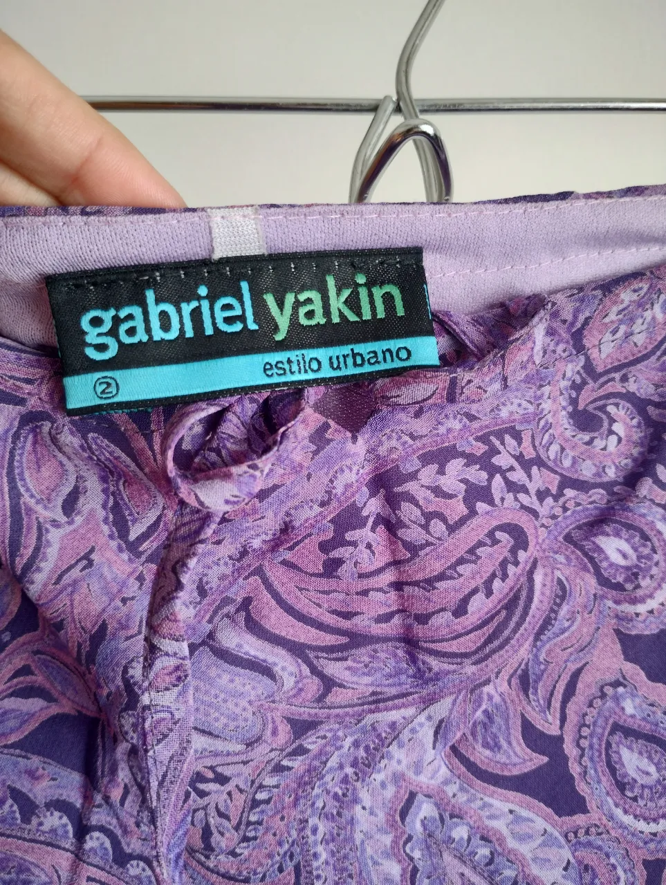 Pollera Gabriel yakin - Vista 3