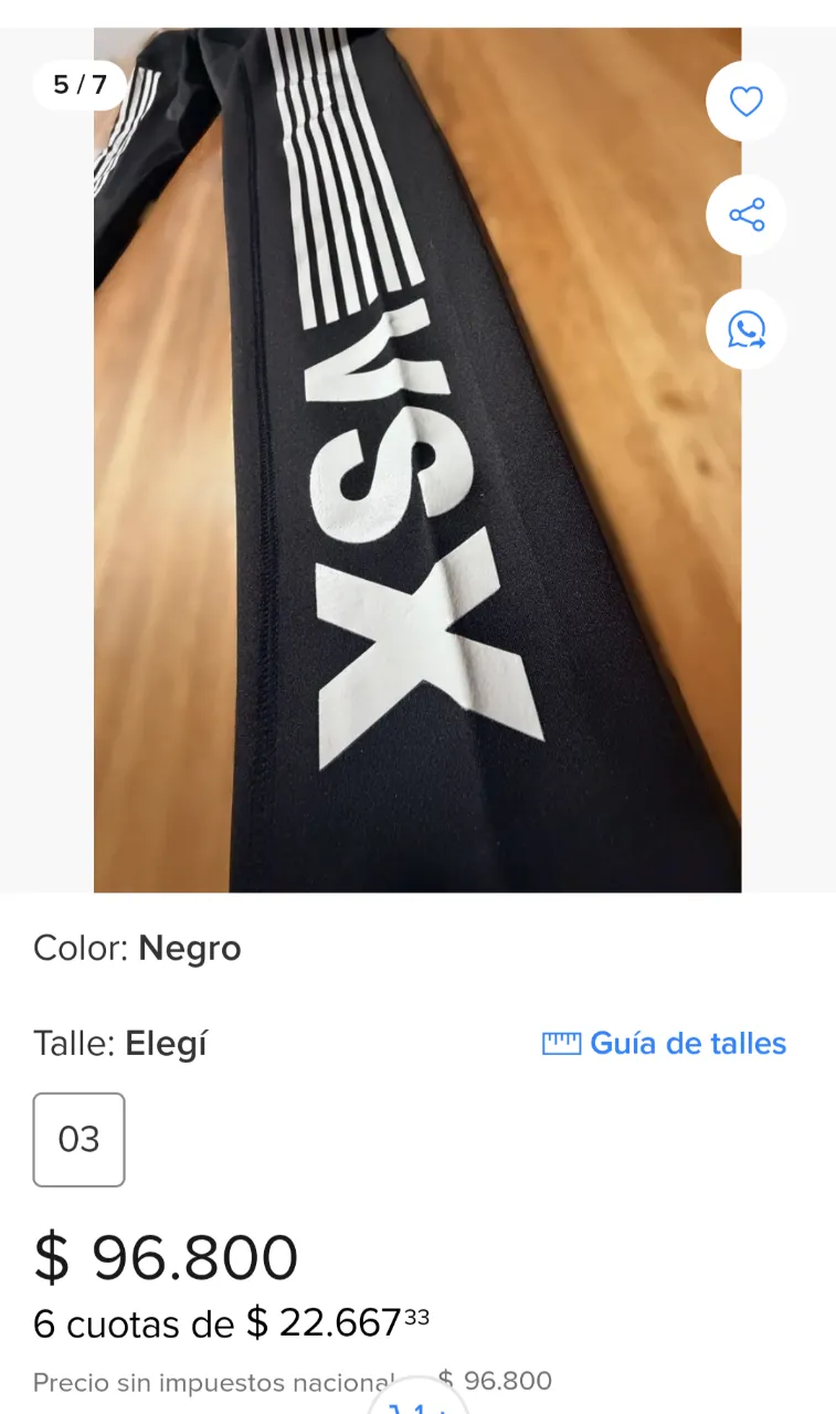 Calza Victoria's Secret - Vista 7