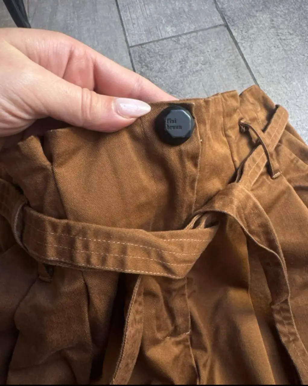 Pantalón fini braun - Vista 6
