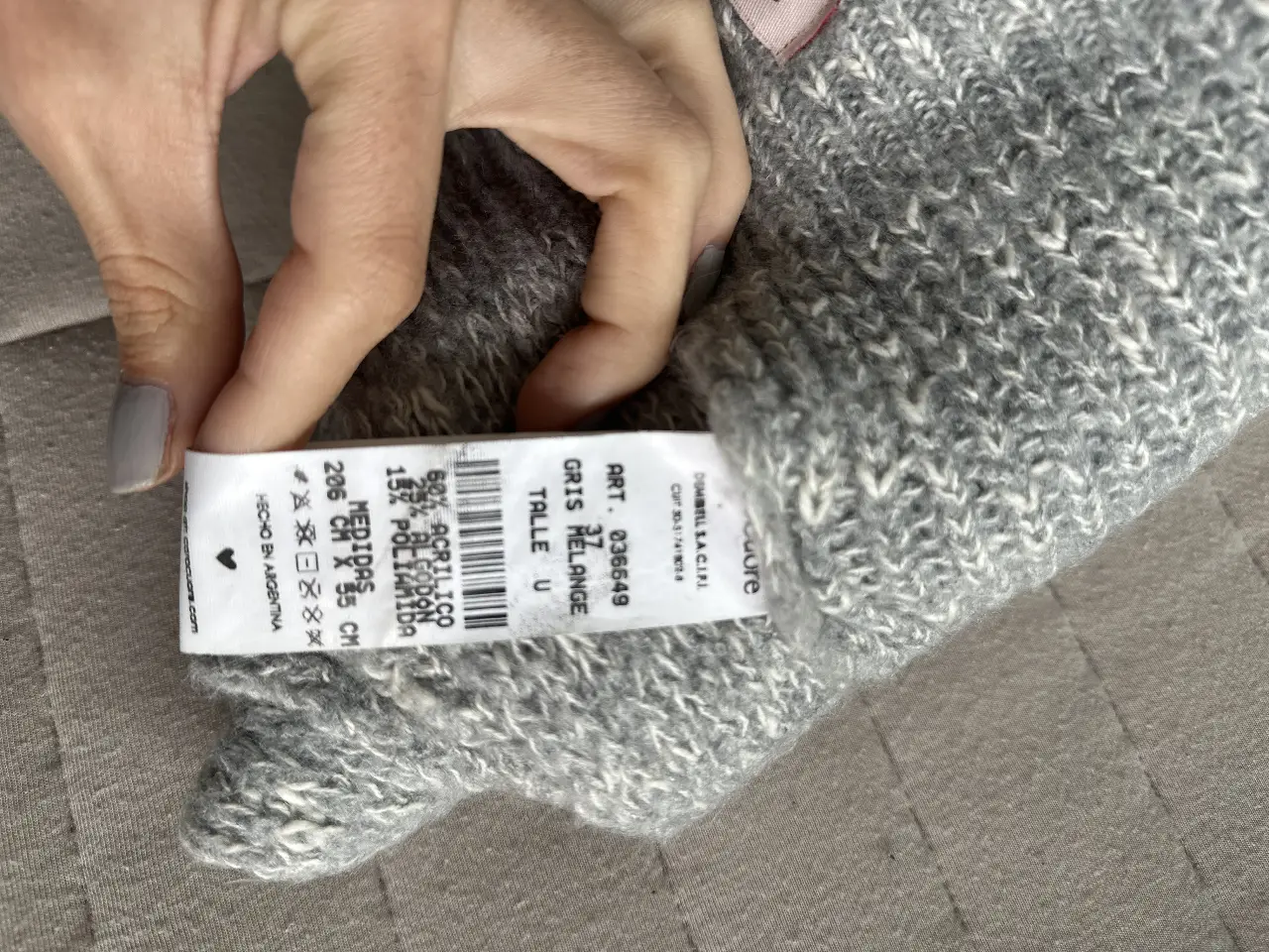 Bufanda Zara Basic - Vista 4