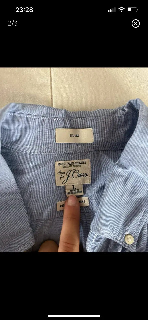 Camisa J. Crew - Vista 2