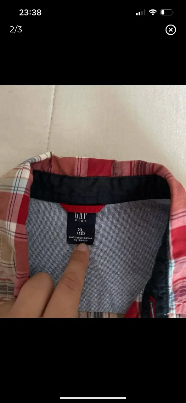 Camisa manga larga GAP - Vista 2