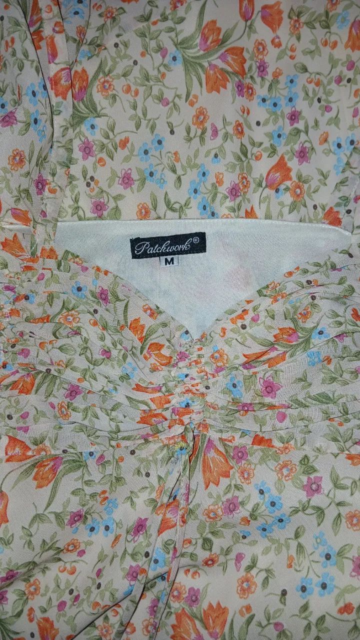 Vestido Pachwork - Vista 2