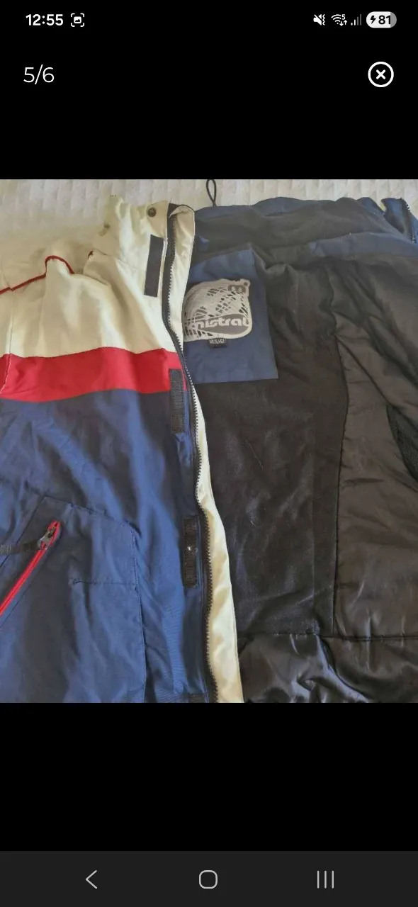 Campera bomber Mistral - Vista 5