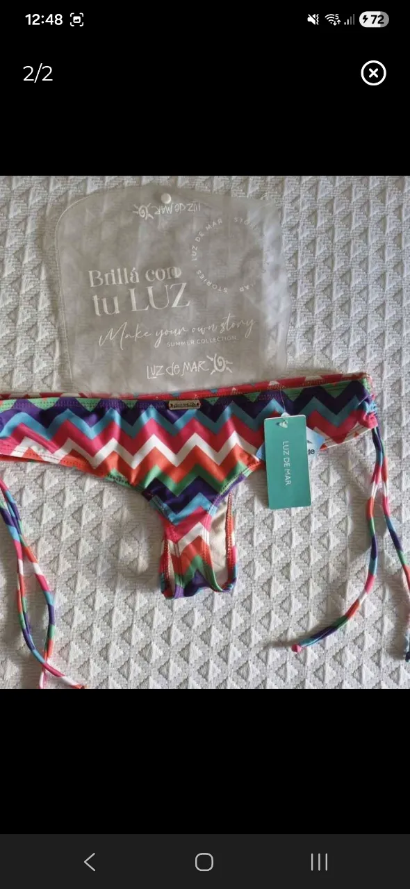 Bikini Luz de mar - Vista 2