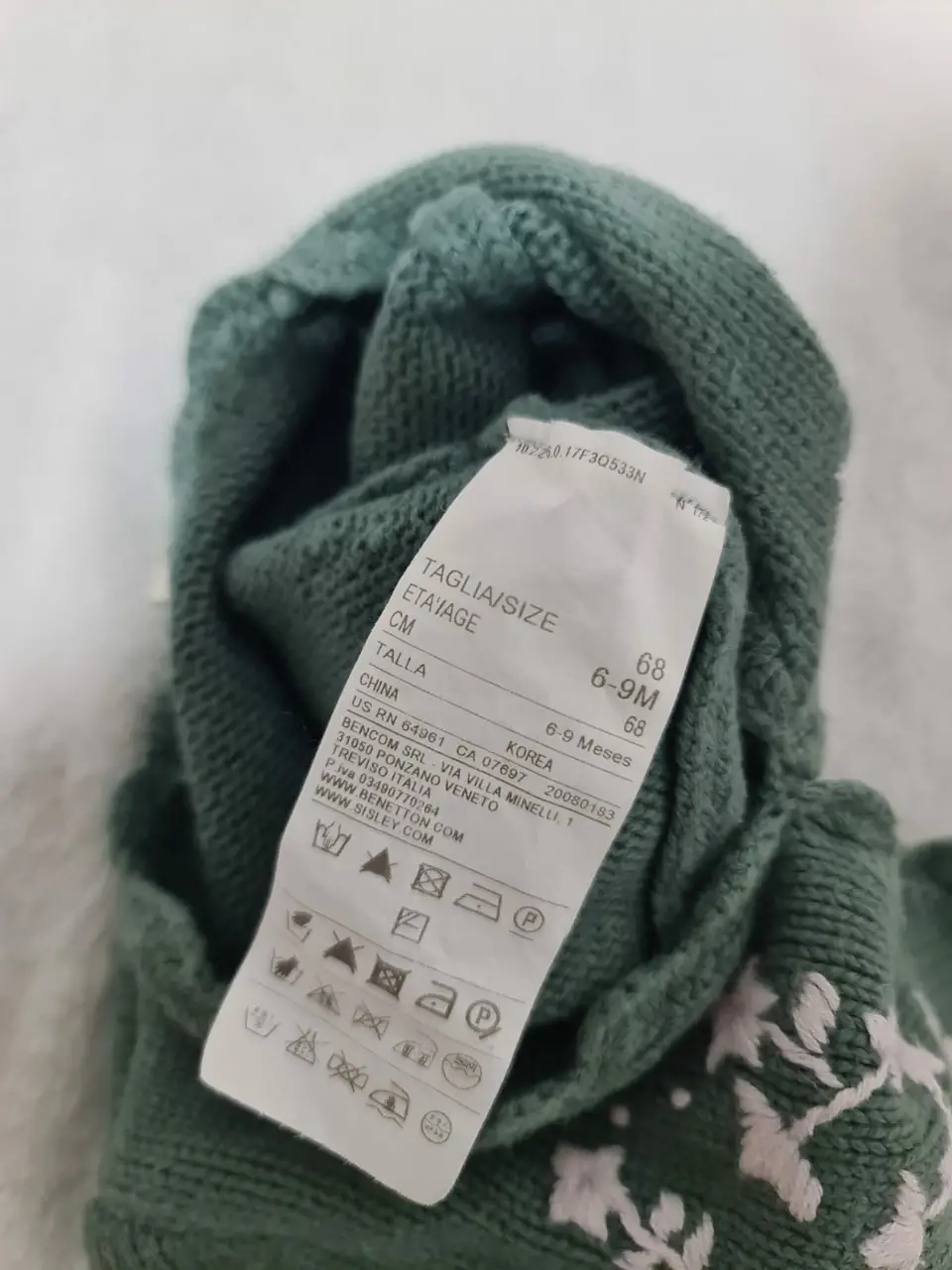 Sweater de cuello redondo Benetton - Vista 2