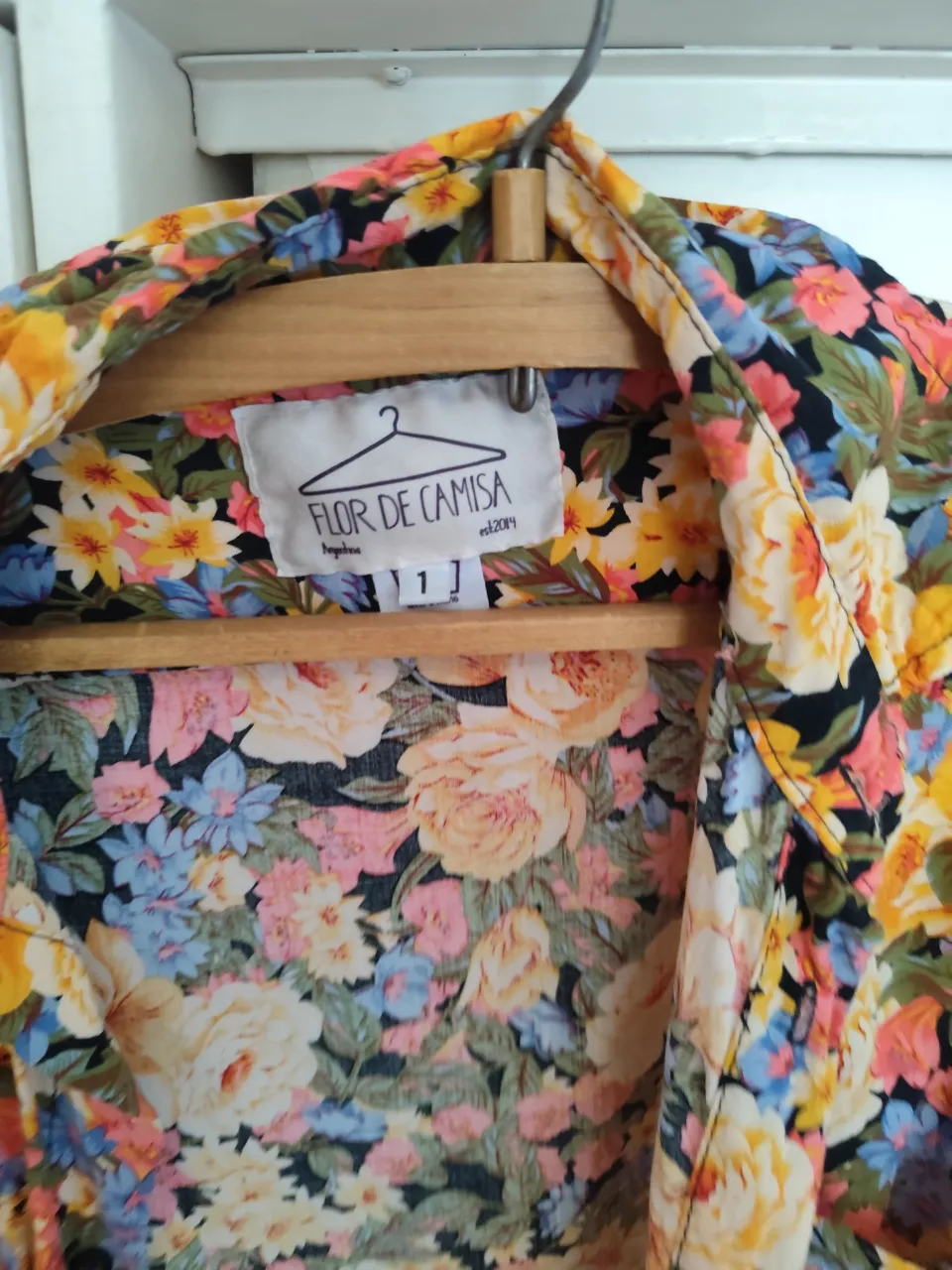 Camisa Flor de camisa - Vista 3