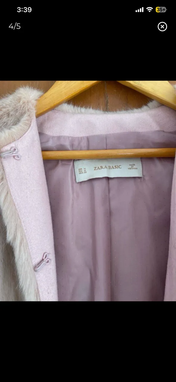 Tapado Zara Basic - Vista 5