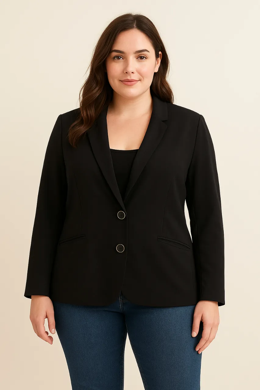 Blazer Negro - Vista 2