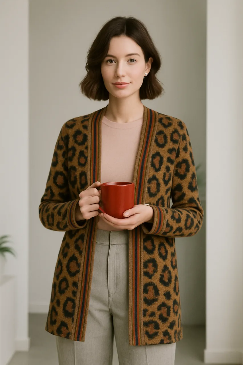 Cardigan Zhoue - Vista 3