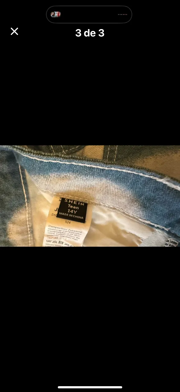 Short de jean Shein - Vista 3