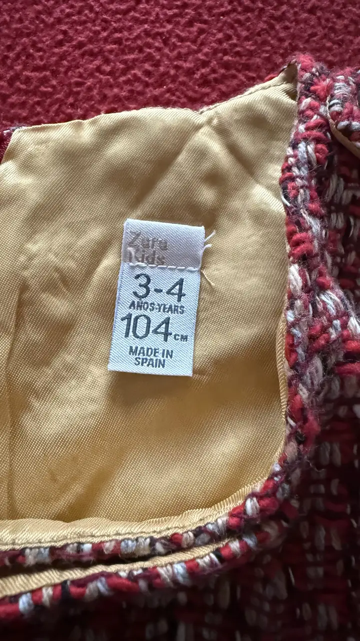 Vestido corto Zara - Vista 3